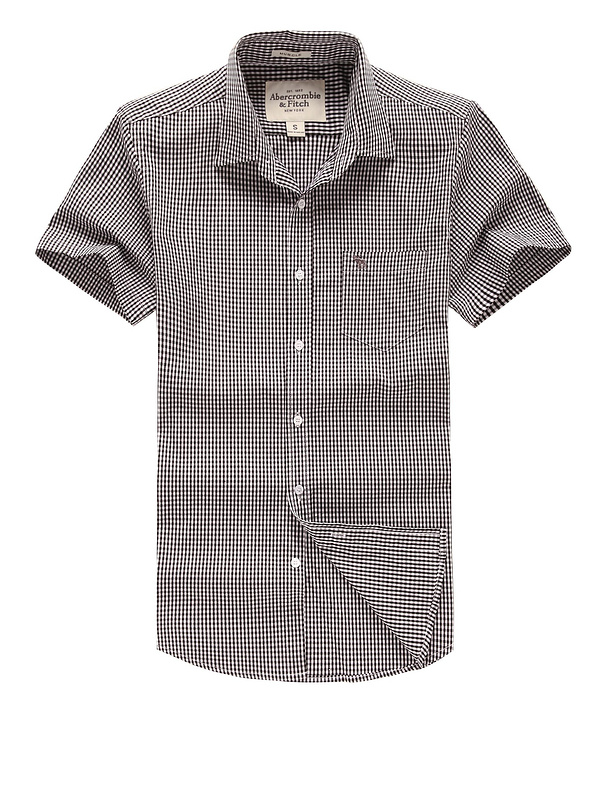 Nueva Abercrombie Fitch Hombres Algodón camiseta de verano AF6873